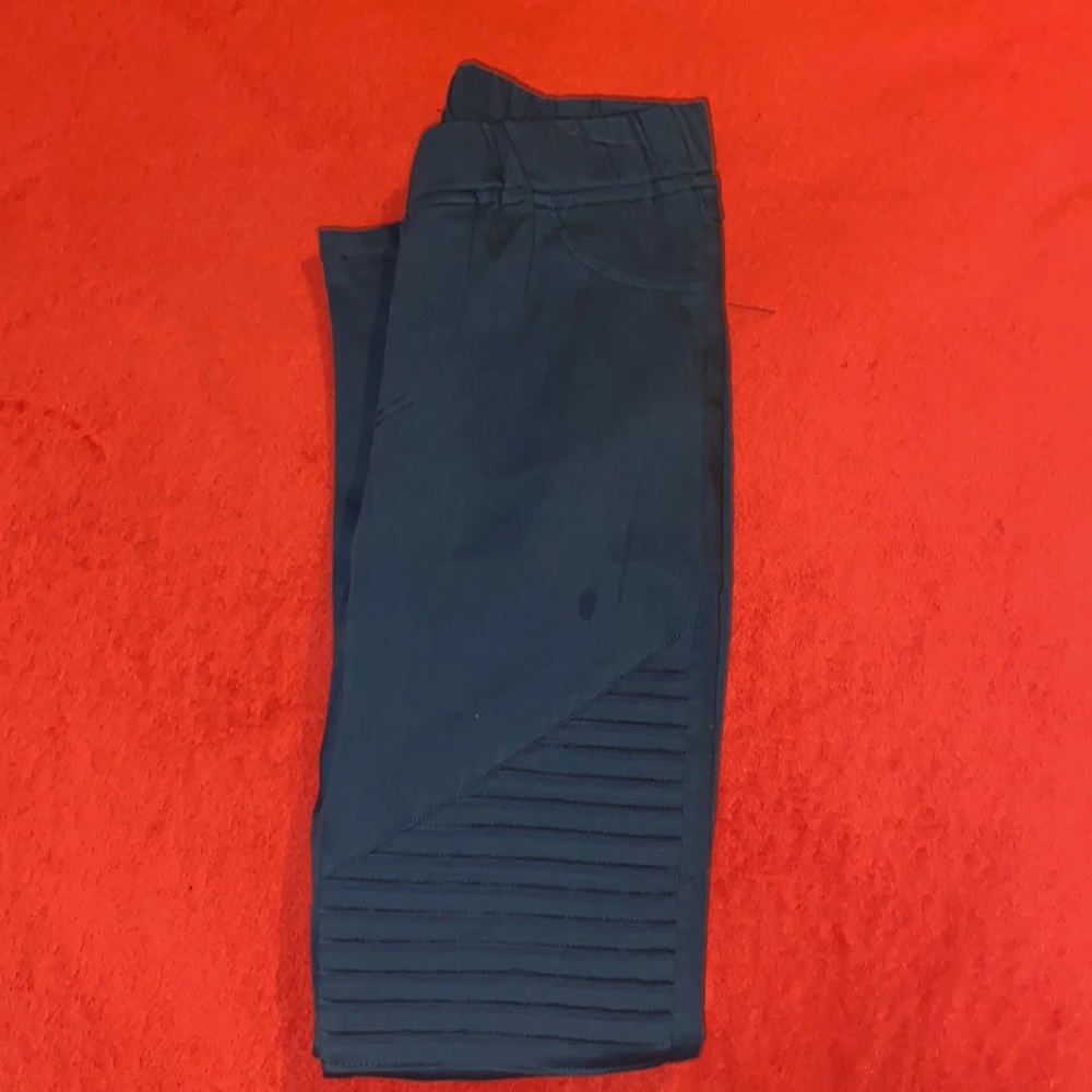 dark green blue pants